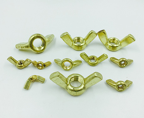 銅制蝶形螺母